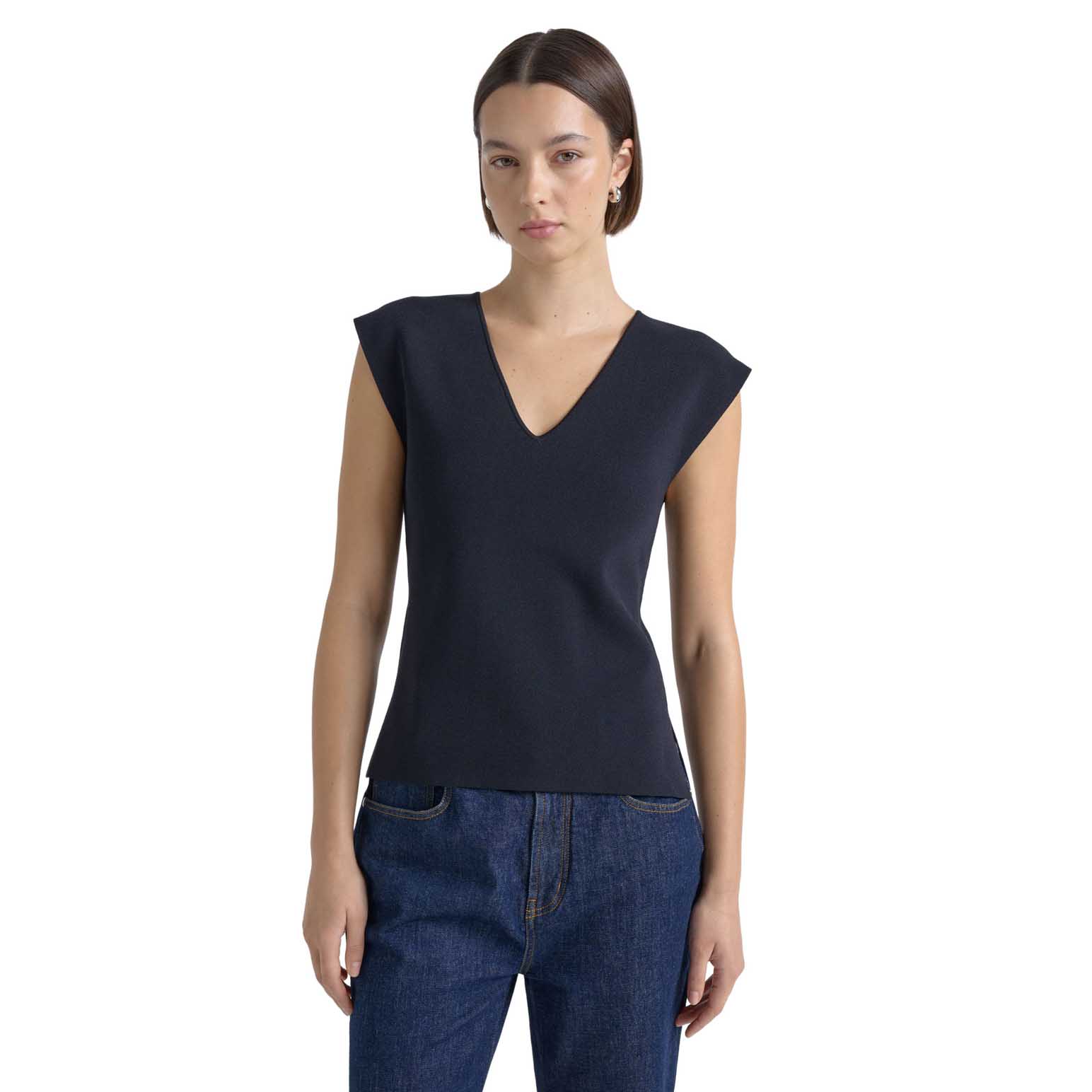 Cue Milano V-Neck Tank